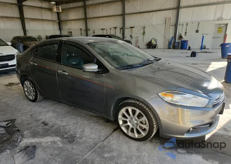2013 Dodge Dart Limited из США, поврежденный, VIN 1C3CDFCH3DD311950